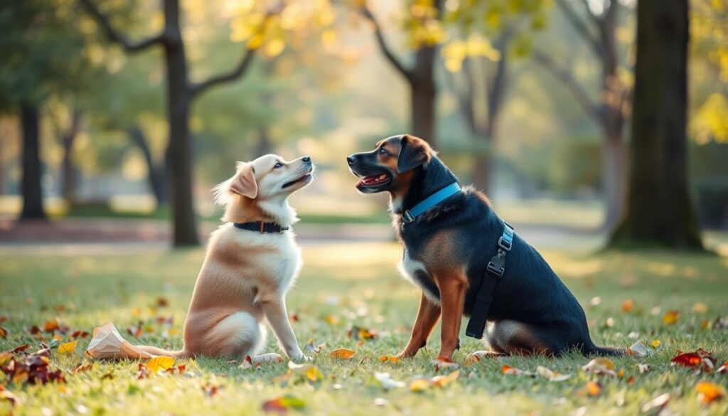 teaching dogs to sit
